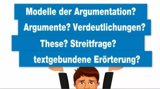 Video: Schreibplan für textgebundene Erörterung