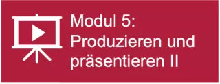 Arbeitsblatt: Modul 5: Produzieren und präsentieren/ Lernmedien erstellen. Arbeitsauftrag frei nutzbare Materialien finden (docx)