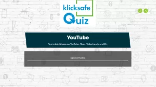 Lernspiel: Quiz zum Thema YouTube