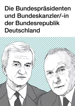 Bild: Die Bundespräsidenten und Bundeskanzler/-in der Bundesrepublik Deutschland