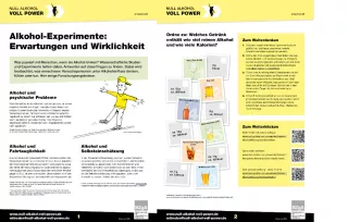 Arbeitsblatt: Arbeitsblatt: Alkohol-Experimente
