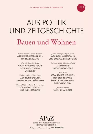 Text: Bauen und Wohnen
