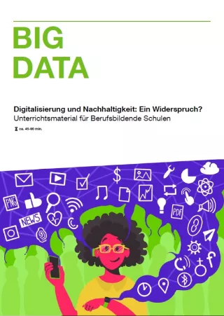 Text: Digitalisierung und Nachhaltigkeit - BigData (BBS)