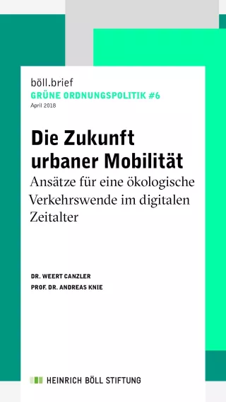 Broschuere: Die Zukunft urbaner Mobilität: Verkehrswende und Digitalisierung