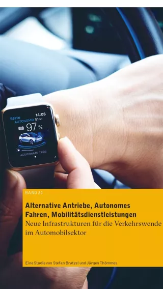 Broschuere: Alternative Antriebe, Autonomes Fahren, Mobilitätsdienstleistungen