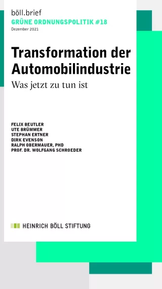 Broschuere: Transformation der Automobilindustrie