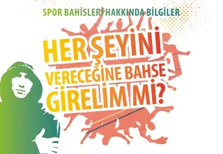 Broschuere: Wetten, Du gibst alles? Sportwettenflyer (Türkisch)