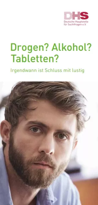 Broschuere: Drogen? Alkohol? Tabletten? Irgendwann ist Schluss mit Lustig (Polnisch)