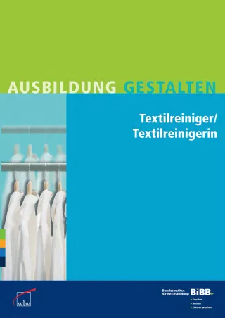 Broschuere: Ausbildung gestalten: Textilreiniger/in