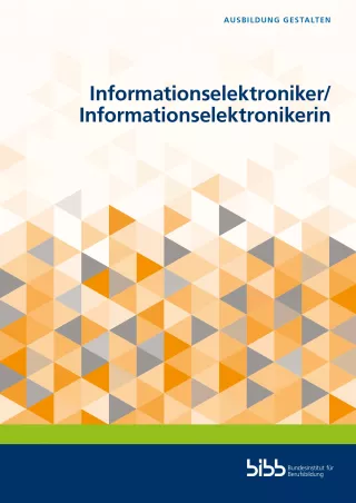 Broschuere: Ausbildung gestalten: Informationselektroniker/in