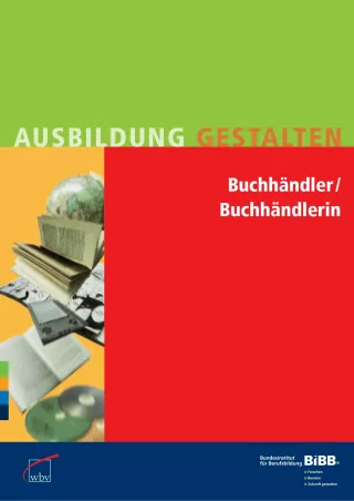 Broschuere: Ausbildung gestalten: Buchhändler/in