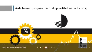 Video: Anleihekaufprogramme und quantitative Lockerung (Erklärfilm)