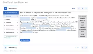 Interaktion: Die Vereinten Nationen