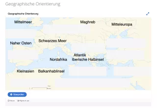 Interaktion: Geographische Orientierung