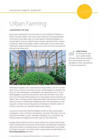 Unterrichtsbaustein: Unterrichtsimpuls: Urban Farming