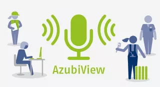 Audio: AzubiView Podcast Folge 4: Eisenbahner/-in im Betriebsdienst Lokführer/-in und Transport