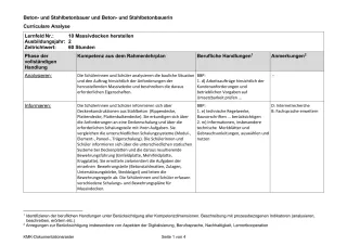 Unterrichtsplanung: Massivdecken herstellen (DOCX)