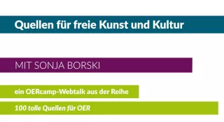 Video: Quellen für Werke aus Kunst und Kultur mit freier Lizenz