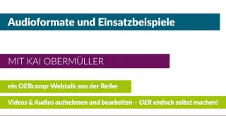 Video: Verschiedene Formate und Einsatzbeispiele für Audio-Aufnahmen