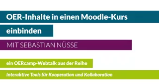 Video: OER-Inhalte in einen Moodle-Kurs einbinden