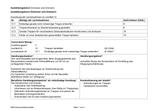 Unterrichtsplanung: Einläufige gerade nicht notwendige Treppe entwerfen (PDF)