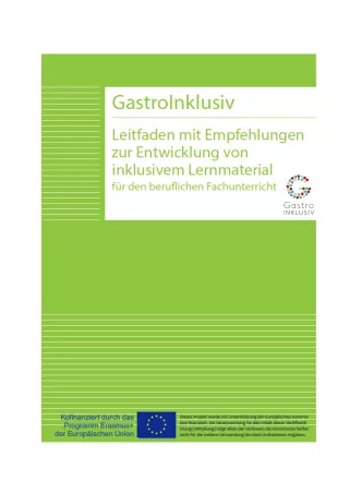 Unterrichtsplanung: Gastro Inklusiv Leitfaden zur Entwicklung von inklusivem Lernmaterial