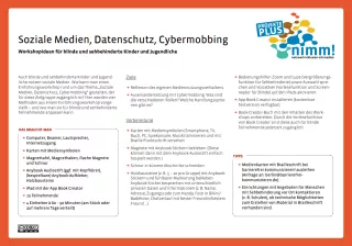 Unterrichtsbaustein: Soziale Medien, Datenschutz, Cybermobbing