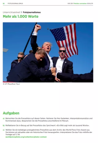 Unterrichtsbaustein: Medien verstehen | Kapitel 9: Fotojournalismus