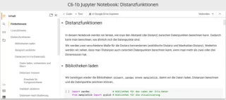 Sonstiges: C6-1 Jupyter Notebook: Distanzfunktionen mit sklearn