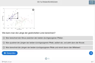 Lernspiel: C6-1 Question Set: Distanzen bei den Kelchblattmaßen (Quiz zum Video)