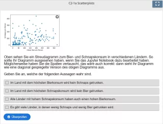 Lernspiel: C2-1 Multiple Choice: Bier- und Schnapskonsum (Quiz zum Video)