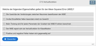 Lernspiel: C7-5 Multiple Choice: Eigenschaften des Mean Squared Error (Quiz zum Video)