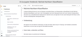 Sonstiges: C6-2 Jupyter Notebook: Nächste-Nachbarn-Klassifikation mit sklearn