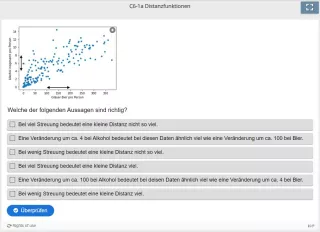 Lernspiel: C6-1 Multiple Choice: Streuung (Quiz zum Video)