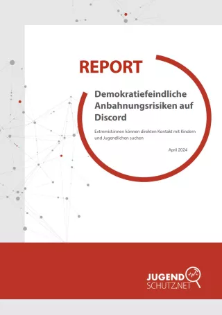 Broschuere: Report: Demokratiefeindliche Anbahnungsrisiken auf Discord