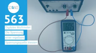Video: Digitales Multimeter: Spannung einer regelbaren Spannungsquelle messen