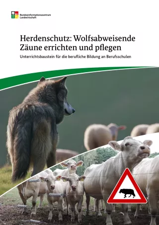 Unterrichtsbaustein: Herdenschutz: Wolfsabweisende Zäune errichten und pflegen