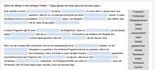 Interaktion: Variable - Interaktive Lerneinheit