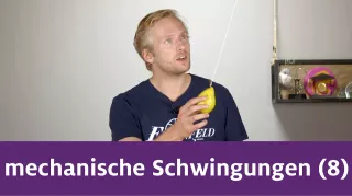 Video: Mechanische Schwingungen Teil 8 | Kräfte am Fadenpendel und die Bewegungsgleichung