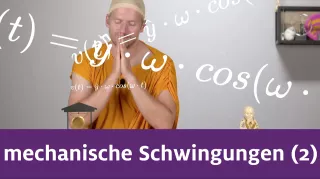 Video: Mechanische Schwingungen 2 | Harmonische Schwingung, Lineares Kraftgesetz, Projektion Kreisbewegung