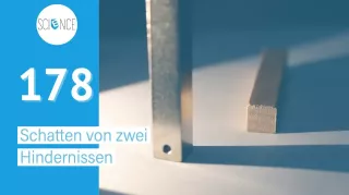 Video: Schatten von zwei Hindernissen