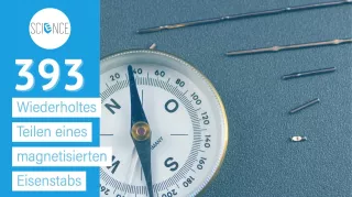 Video: Wiederholtes Teilen eines magnetisierten Eisenstabs