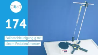 Video: Bestimmung der Fallbeschleunigung g mit einem Federkraftmesser