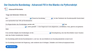 Interaktion: Der Deutsche Bundestag (Pythonskript)