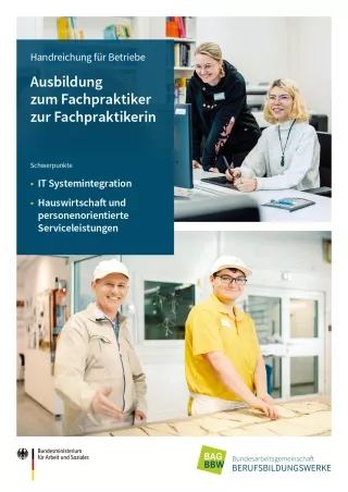 Broschuere: Ausbildung zum Fachpraktiker/zur Fachpraktikerin: IT Systemintegration, Hauswirtschaft