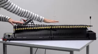 Video: Ausbreitung von Wellen mit der Wellenmaschine