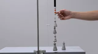 Video: Hookesches Gesetz mit einer Federwaage