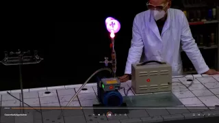 Video: Leuchterscheinungen in einer Gasentladungsröhre