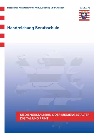 Unterrichtsplanung: Handreichung Berufsschule Mediengestalter/in Digital und Print
