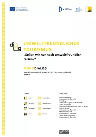 Arbeitsblatt: Umweltfreundlicher Tourismus | MonoDiaLog | Teil 1: „Sollen wir nur noch umweltfreundlich reisen?“